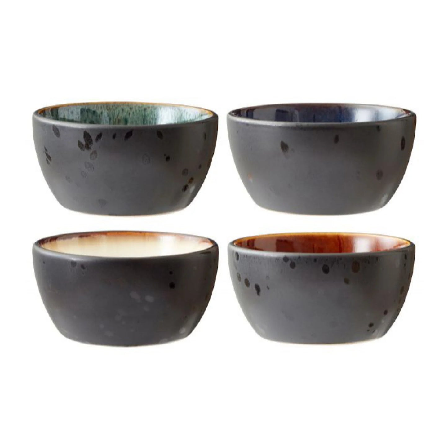 Stoneware Bowl 10cm 4 Pcs (12586)