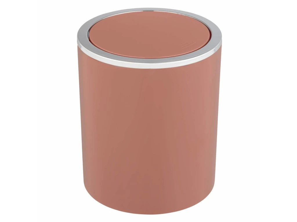 Swing lid bin Inca, old pink By Wenko.de