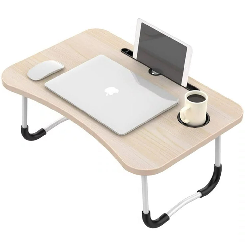 Laptop Desk Foldable Bed Tray With Cup Holder