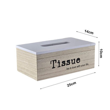 Wooden Tissue Box