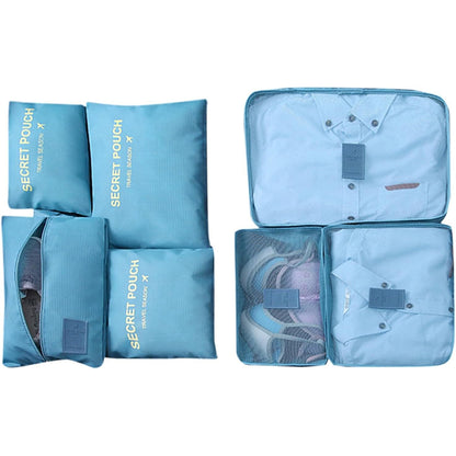 7-Pcs Travel Clothing Sorting And Storage Bag