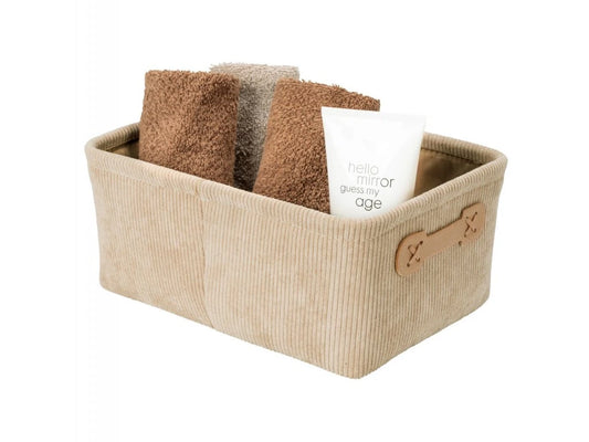 Anela bathroom basket, beige By Wenko.de