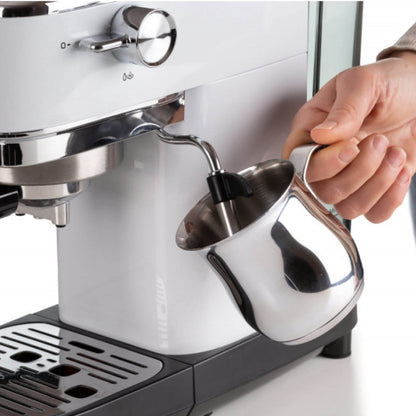 Ariete 1381/14 Moderna Metal Espresso Maker , 15 Bar, 1300W, WHITE