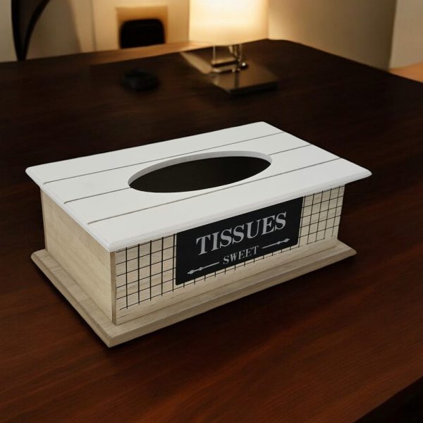 Wooden Tissue Box