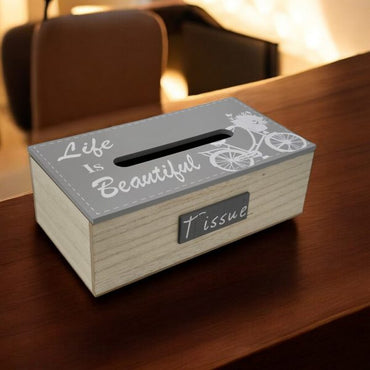 Wooden Tissue Box