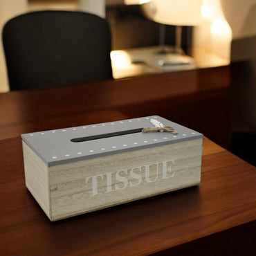 Wooden Tissue Box