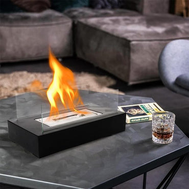 Bio Ethanol Ventless Tabletop Fireplace Indoor&Outdoor