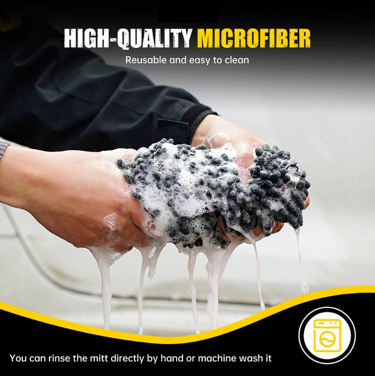 Danny Home Microfibre  Wash Mitt 18x25cm