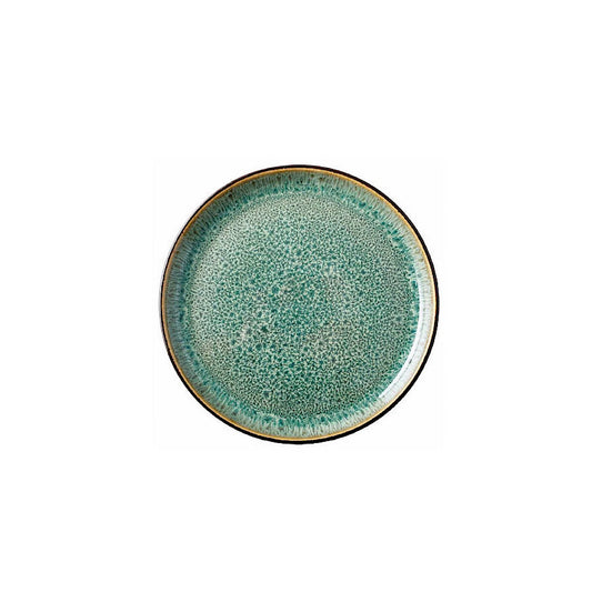 Stoneware Gastro Plate 17 cm Black, Green 21% OFF (14110)