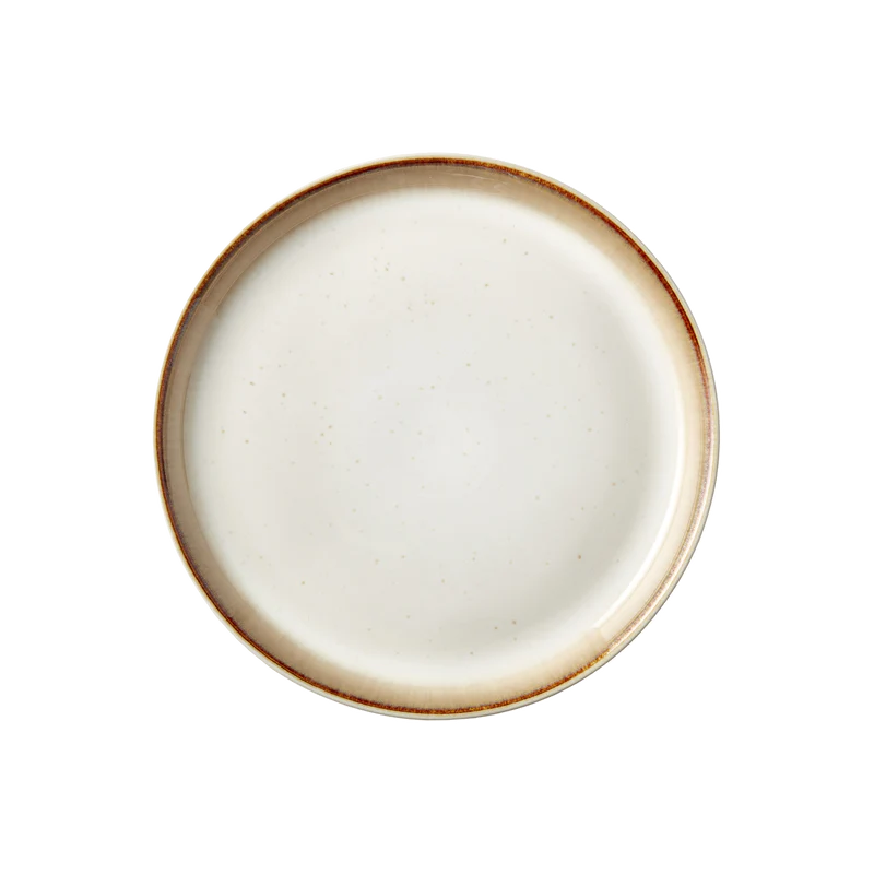 Stoneware Gastro Plate Grey Cream (11280)