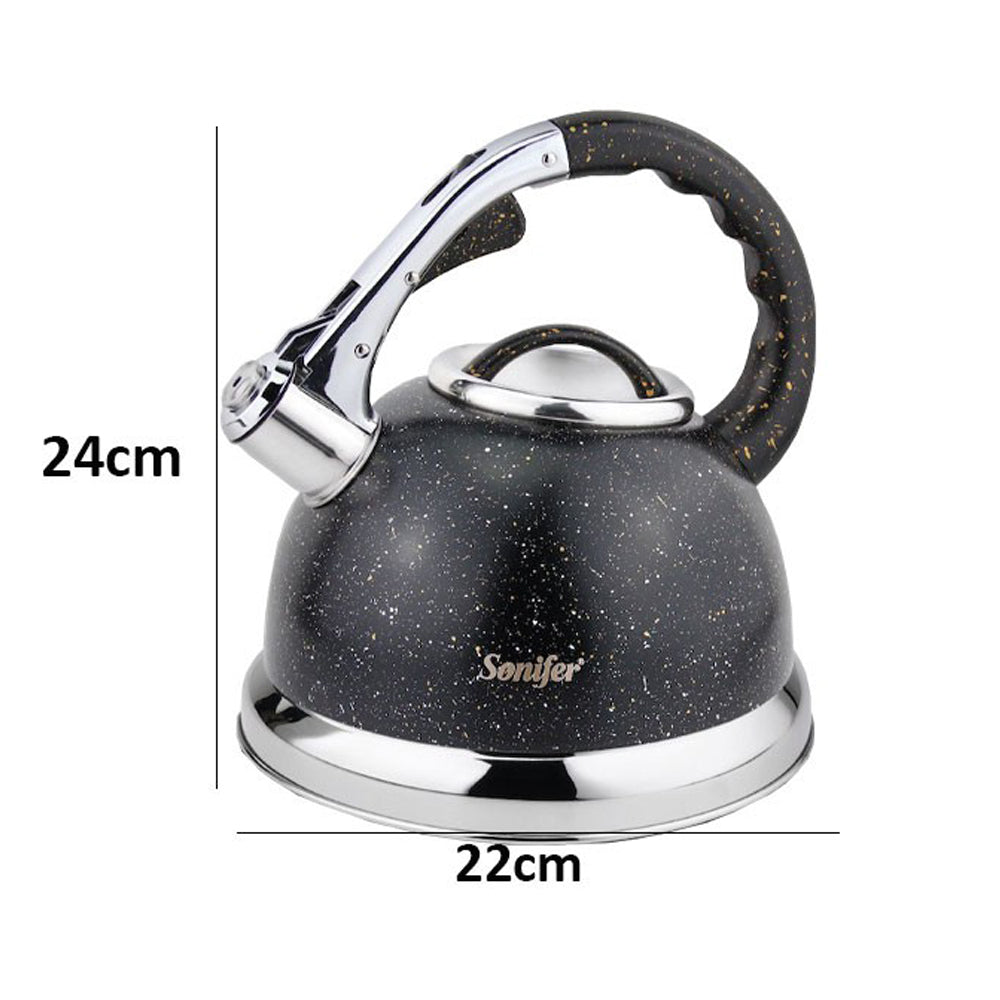 Sonifer, 3.5L Stainless Steel Whistling Kettle SF-2503 (D22 x H24)cm