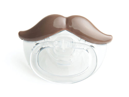 Bitten Moustache Pacifier