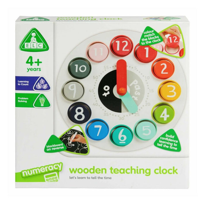 ELC Wooden Teaching Clock