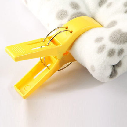 4-Pcs Jumbo Beach Chair Towel Clips Clamps