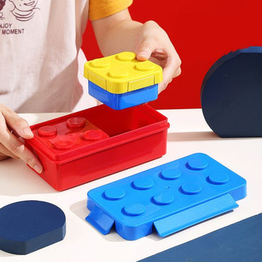 Brick Design Stackable Lunch Box Container