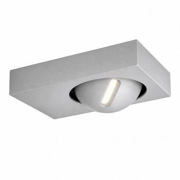 Philips Ledino Outdoor LED Wall Light – Light Grey | 7.5W Integrated LED | 350 lm | IP44 | Dimmable