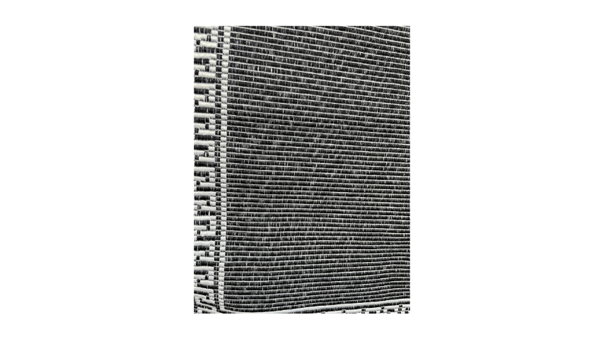 Black Table Runner 45x150 cm