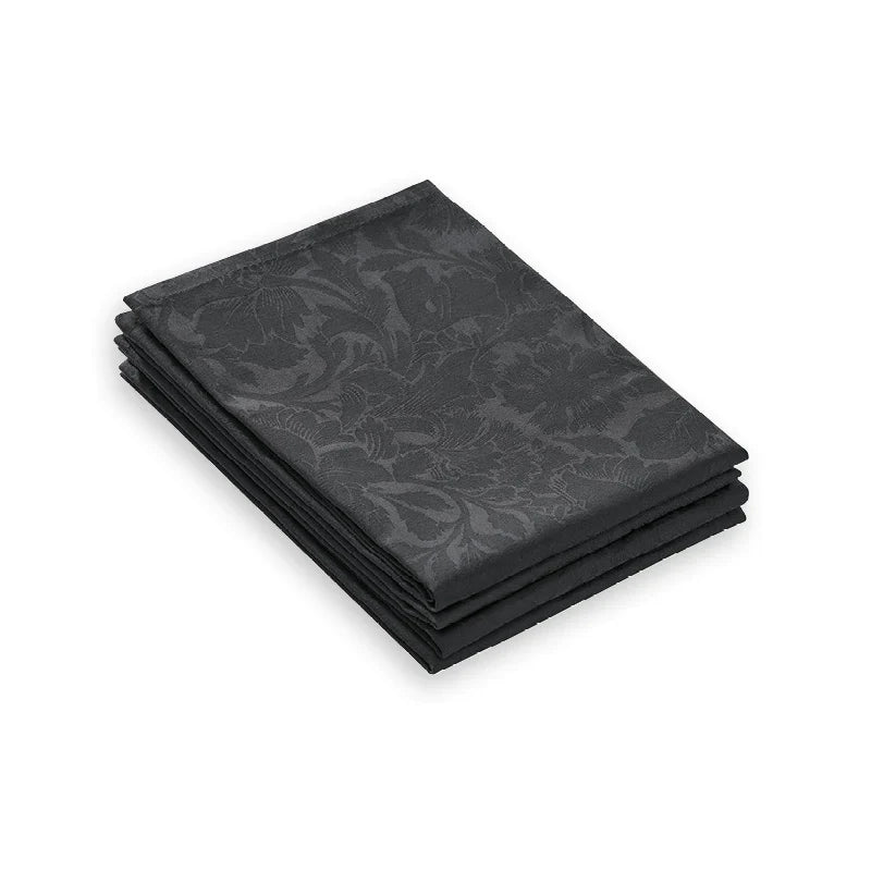 Christian Lacroix Arabesque Napkins (Set of 4) – Dark Grey Jacquard