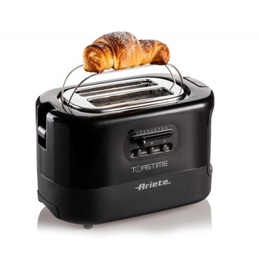 Ariete 159/12 Toaster Black,9 Settings, Defrost & Heating Function, 700W