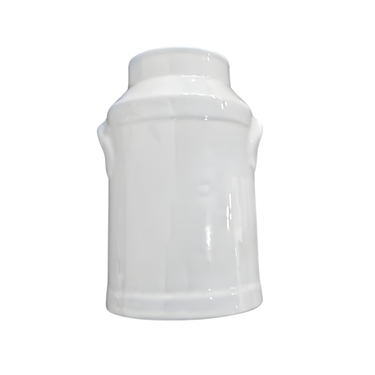 Stronghold White Porcelain Vase
