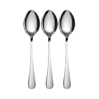 PROUD 3-Pieces Stainless Steel Medium Spoon Silverware Set