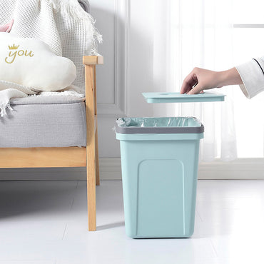 Portable Independent Trash Can With Lid