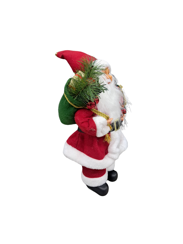 Medium Santa Claus Christmas Plush Display