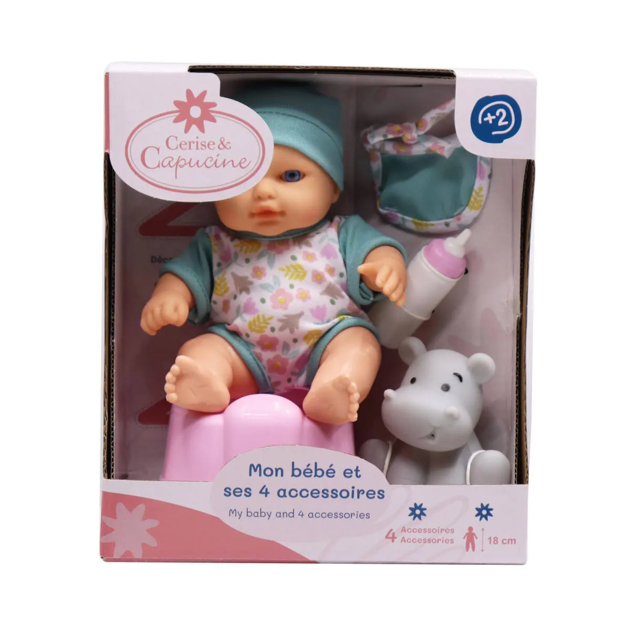 My Baby Doll With 4 Accessories