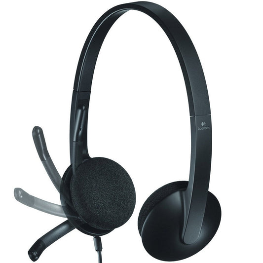 Logitech H340 Headset, Usb Black 981-000475