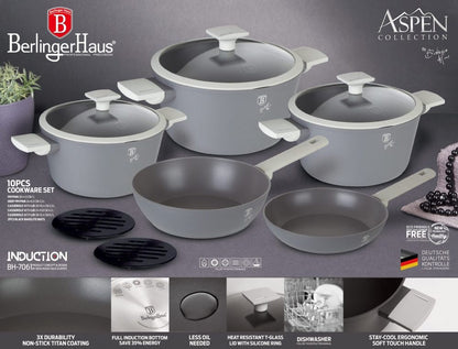 10 pcs cookware set, Berlinger Haus