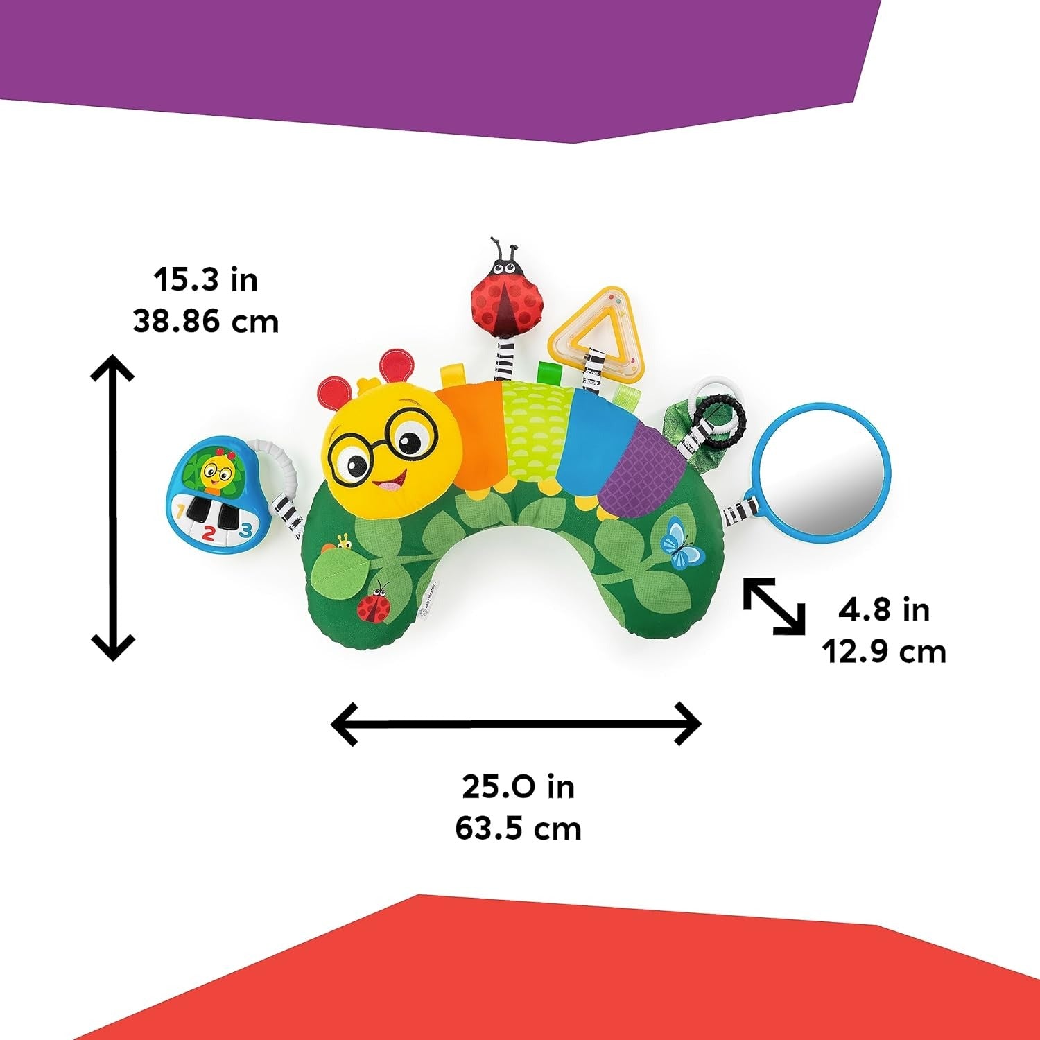 Baby Einstein Tummy Time Activity Pillow