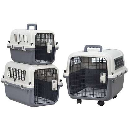 60cm Portable Hard-Sided Pet Carrier MB619