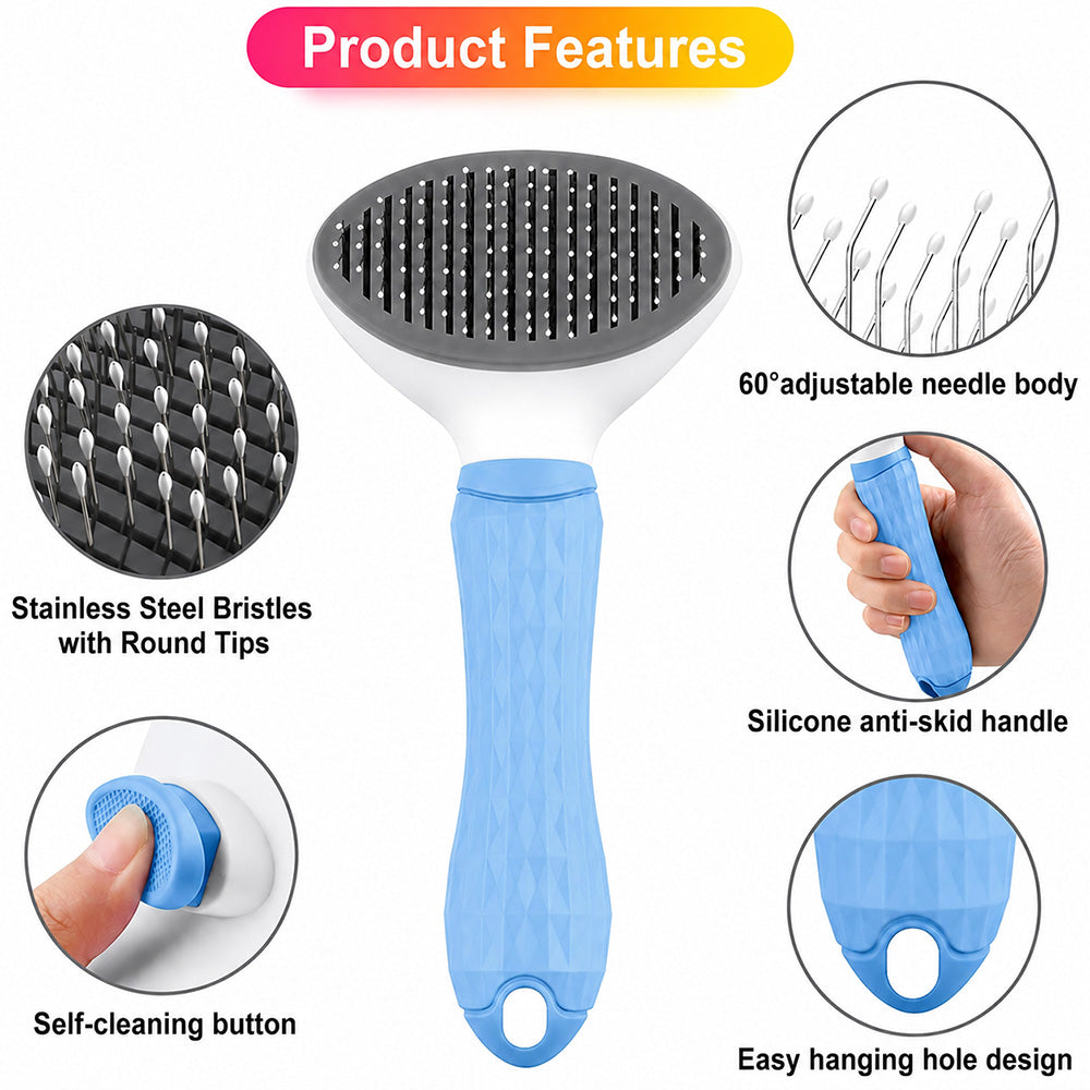 Pet Cat & Dog Grooming Brush MB244