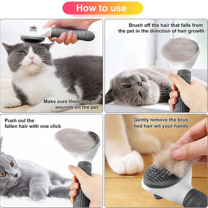 Pet Cat & Dog Grooming Brush MB244