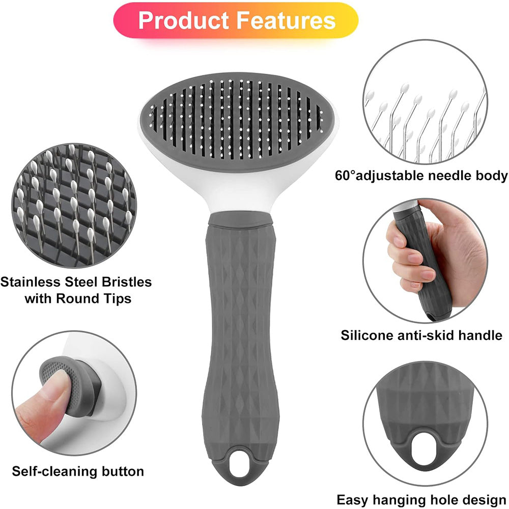 Pet Cat & Dog Grooming Brush MB244