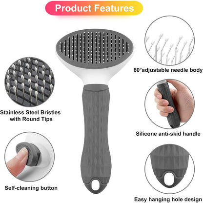 Pet Cat & Dog Grooming Brush MB244