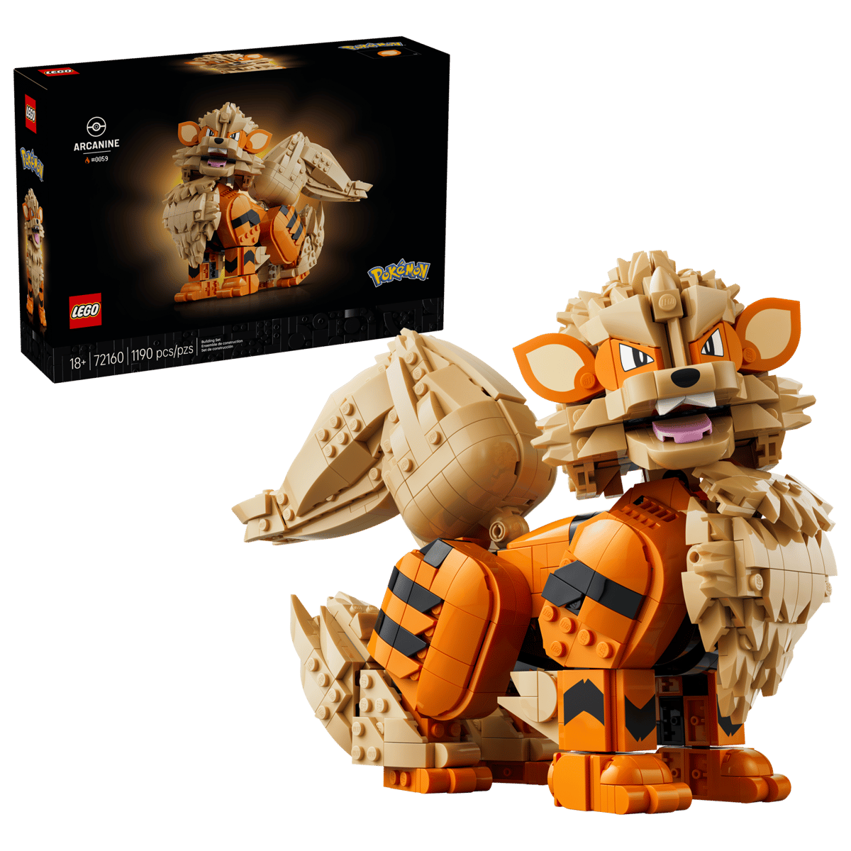 LEGO Pokémon - Arcanine Building Set - 72160