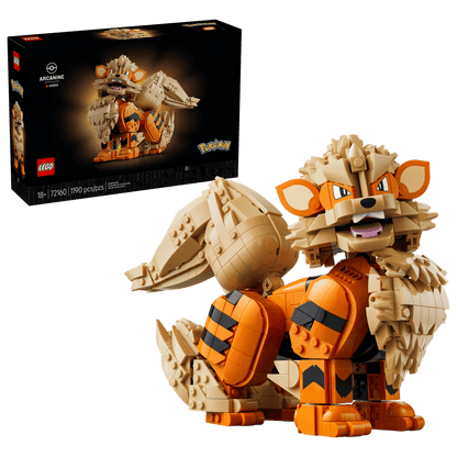 LEGO Pokémon - Arcanine Building Set - 72160