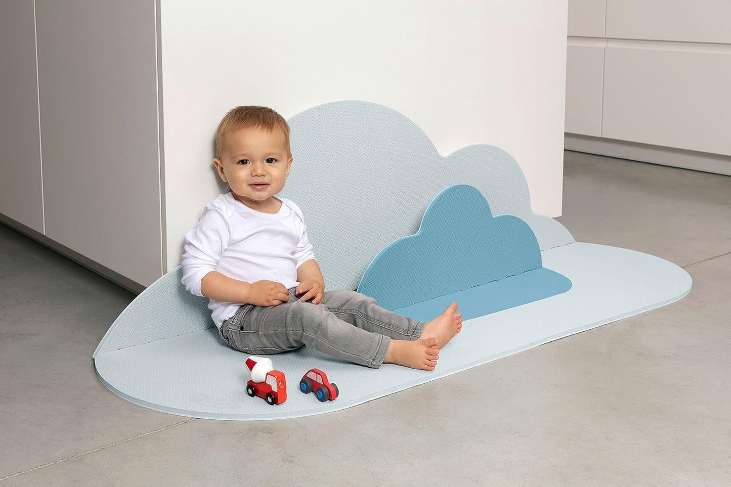 Cloud Playmat Dusty Blue Small