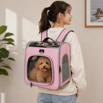 Transparent Pet Backpack Carrier MB528