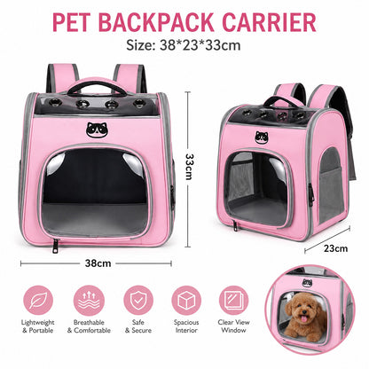 Transparent Pet Backpack Carrier MB528