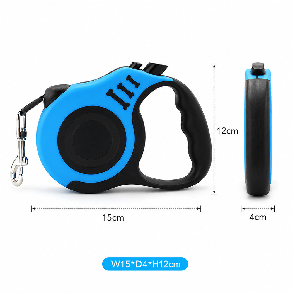 Retractable Dog Lead –5m Roller Leash MB-232