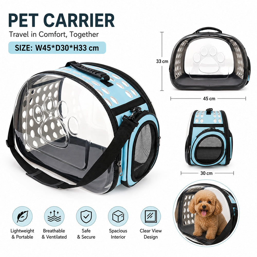 Transparent Pet Carrier Bag MB509