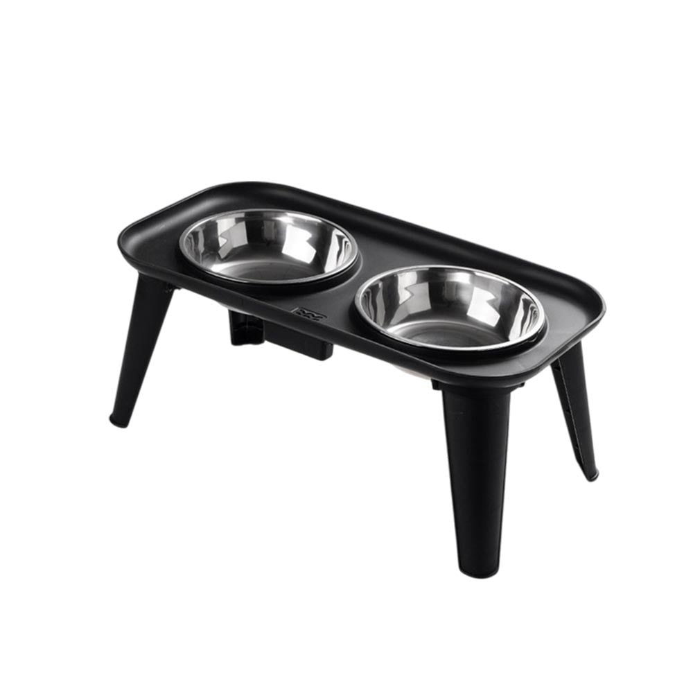 Elevated Pet Bowl Stand MB1111A Black