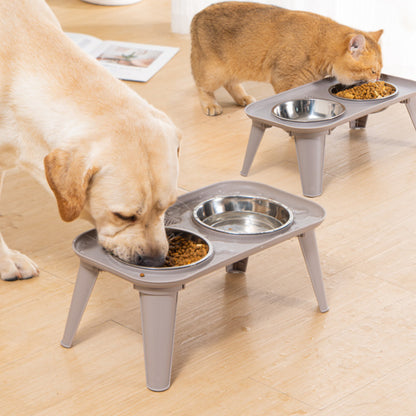 Elevated Pet Bowl Stand MB1111A Black