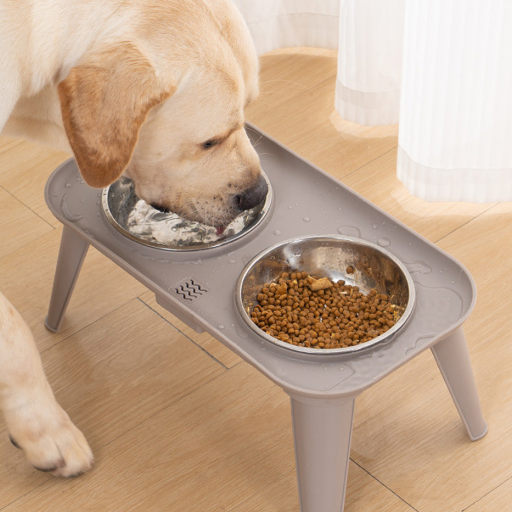 Elevated Pet Bowl Stand MB1111B L.grey