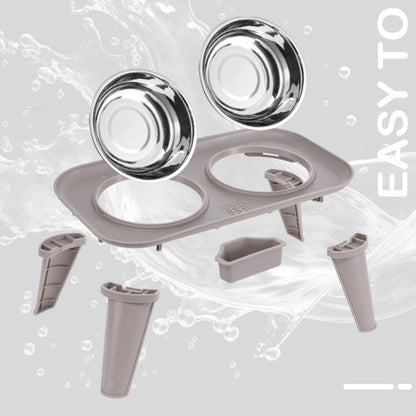Elevated Pet Bowl Stand MB1111B L.grey