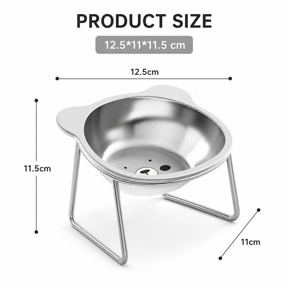 Elevated Stainless Steel Pet Bowl MB1017