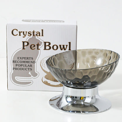 Elevated Transparent Pet Bowl MB1090