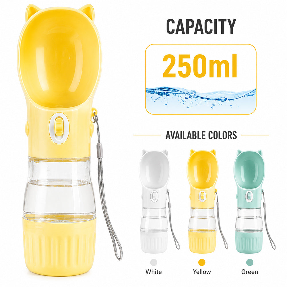 Portable Pet Water Bottle 250ml – MB312